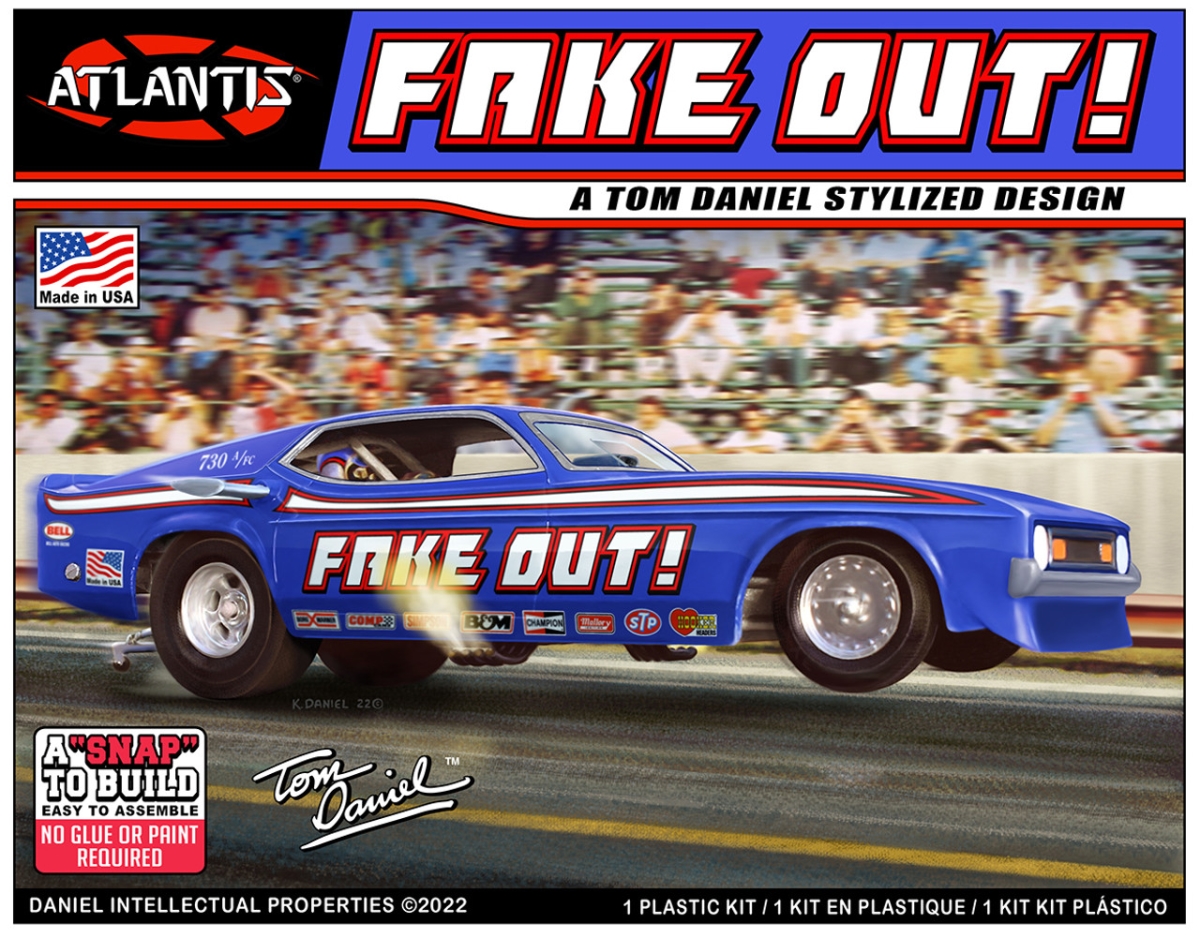 Picture of Atlantis Models AANM8275 1-32 Scale Snap Tom Daniel Fake Out Funny Car Plastic Figures