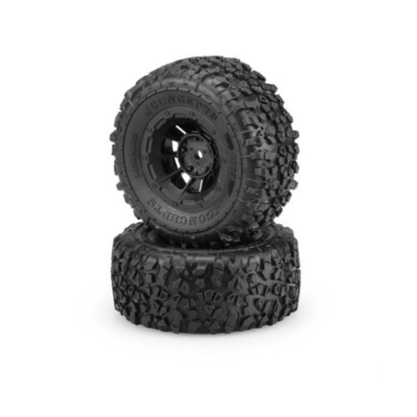 Picture of J Concepts JCO40093044 Landmines Mounted Hazard Yellow Compound Wheels