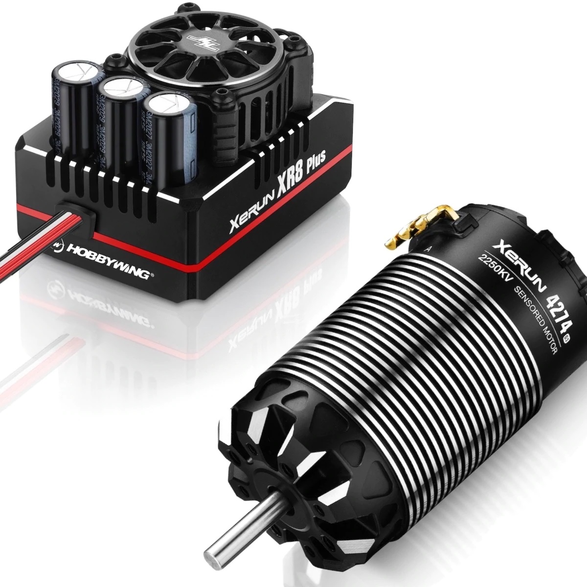 Picture of Hobbywing HWI38020504 2250KV XR8 Plus GS2 Electronic Speed Controller & 4274 Motor