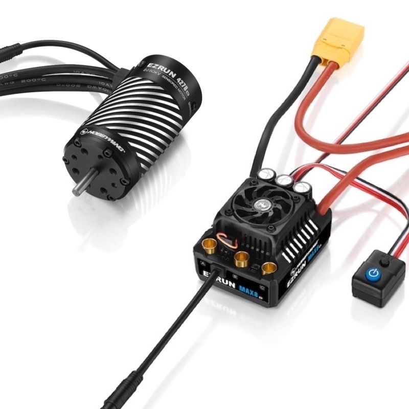 Picture of Hobbywing HWI38010405 Max8 Electronic Speed Controller & 2250KV G2 Motor