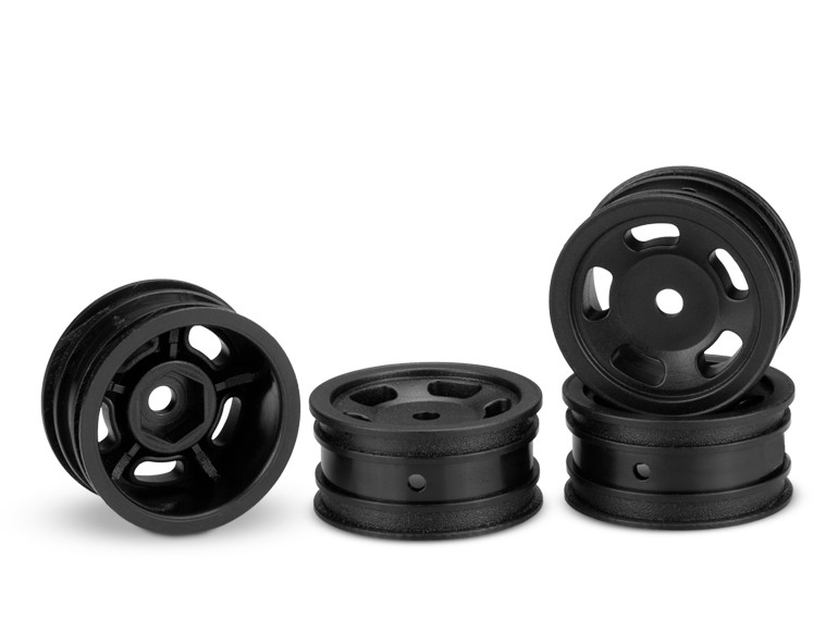 Picture of J Concepts JCO3431B Glide 5 Axial SCX24 1 Whee for JCO 4022 & 4023&#44; Black