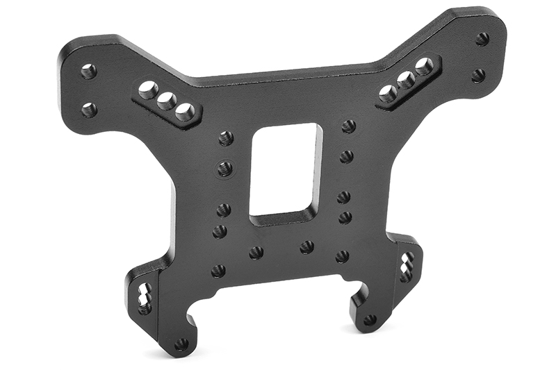 COR00180-635 5 mm MT Rear Aluminum Shock Tower, Black