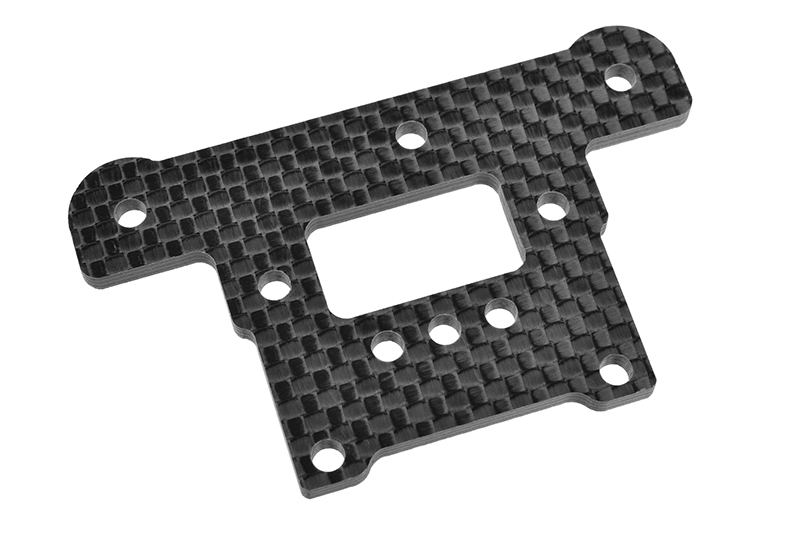 COR00180-801 3 mm XTR Carbon Steering Deck, Black