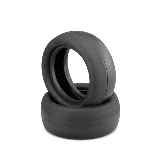 Picture of J Concepts JCO401906 2.2 in. Smoothie Silver Compound for 4WD Buggy Front Wheel - 2 Piece