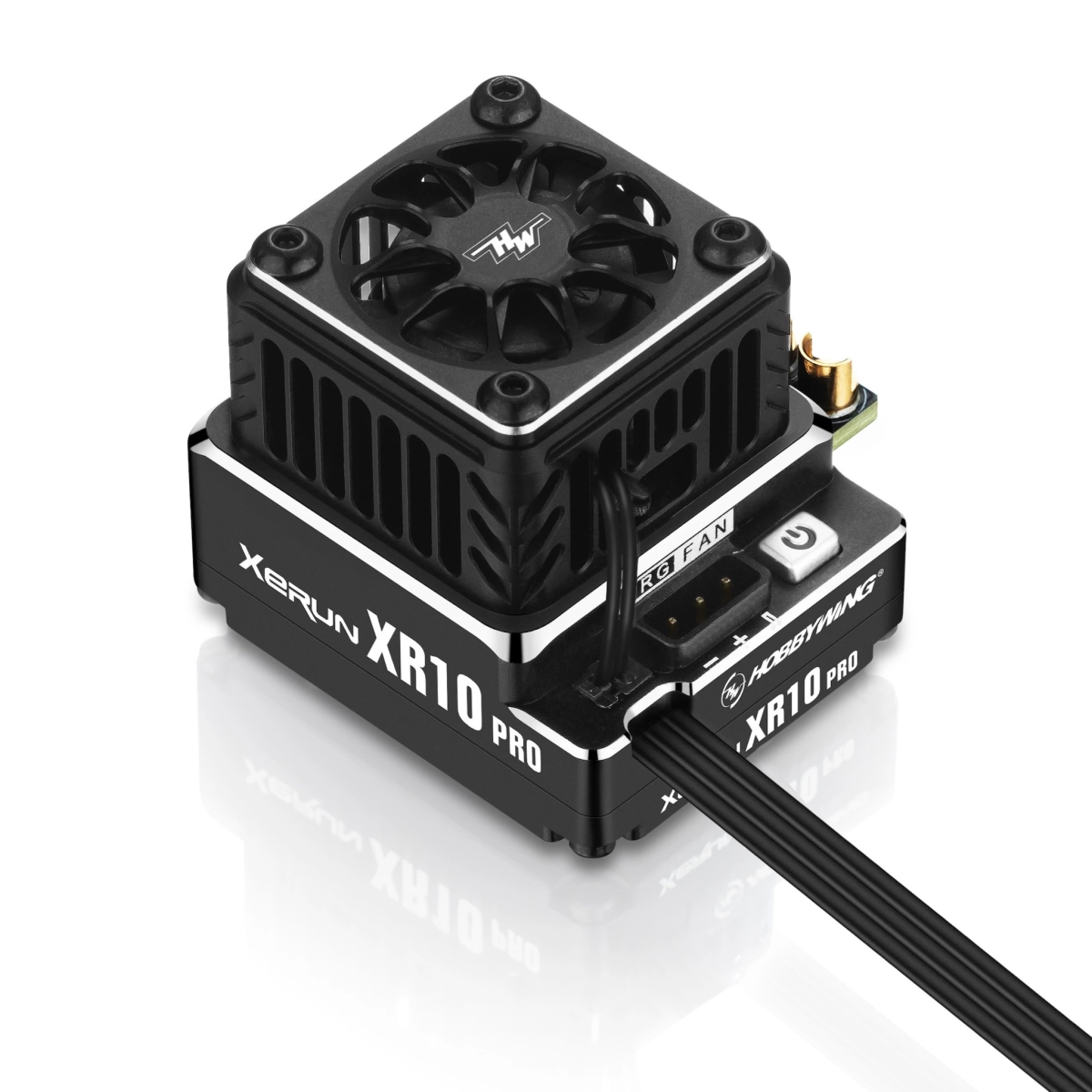 Picture of Hobbywing HWI30112617 Xerun XR10 Pro G2S Elite Midnight Electronic Speed Controller&#44; Silver & Black