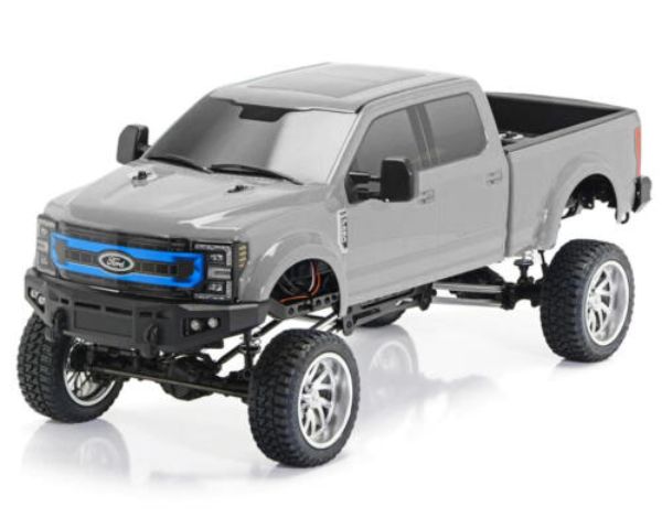 FORD F-250 Complete with Headlight Bracket Model Car Body Set, Clear