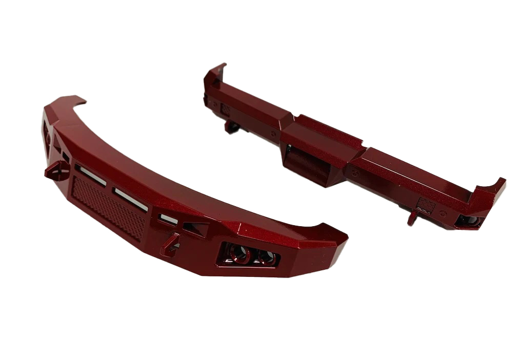Bumper Set for F250 & F450 Model Racing Accessories, Red Candy Apple