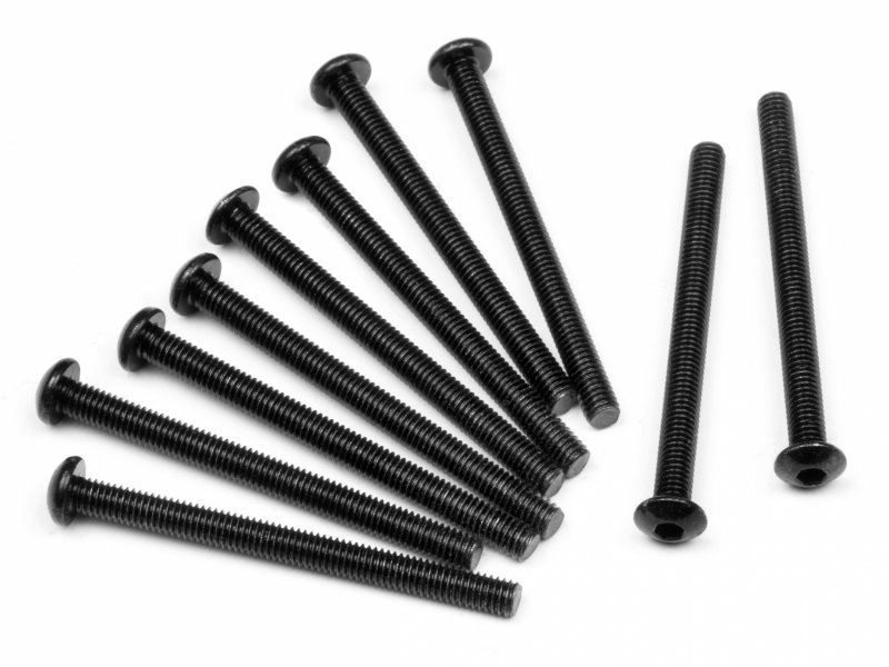 HPIZ362 M3 x 35 mm Button Head Screw, 10 Piece