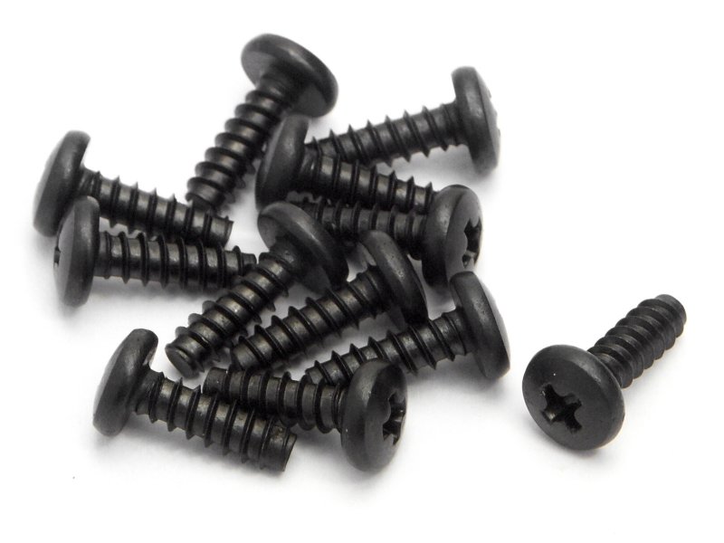 M2.6 x 8 mm TP Binder Head Screw, 12 Piece