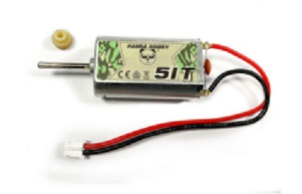 Picture of Panda Hobby PHT017 1 by 24 Scale 51 Turn with Pinion Gear 20T Fits Tetra Motor - 4 x 4 in., 6 x 6 in.