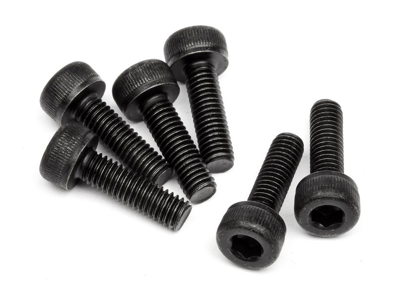 M3 x 10 mm Cap Head Screw, 6 Piece