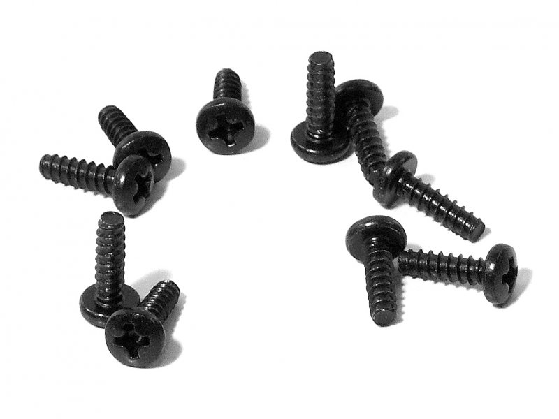 HPIZ567 M3 x 10 mm Tp Binder Head Screw, 10 piece