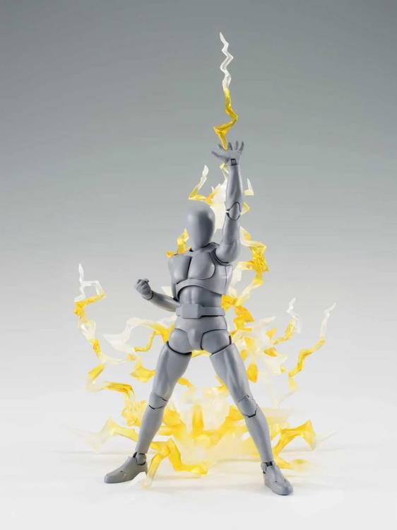 Picture of Bandai BAS64167 Bandai Spirits Tamashii Effect Thunder Ver Fig, Yellow