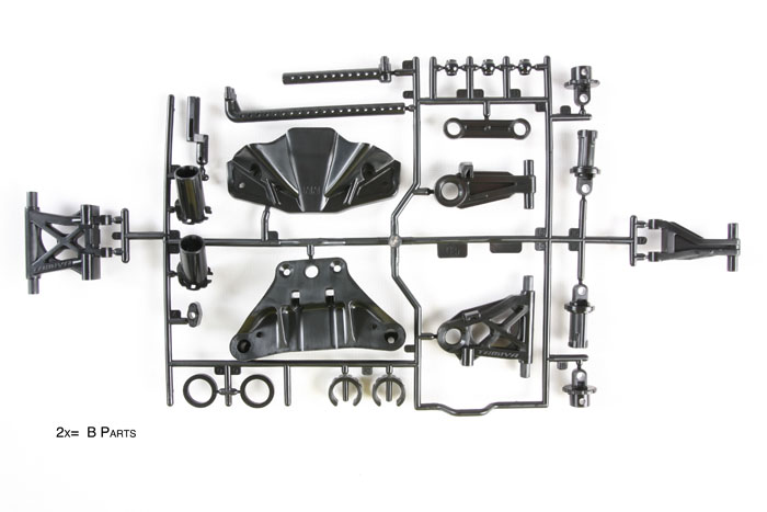 TT-02 B Parts Suspension Arms