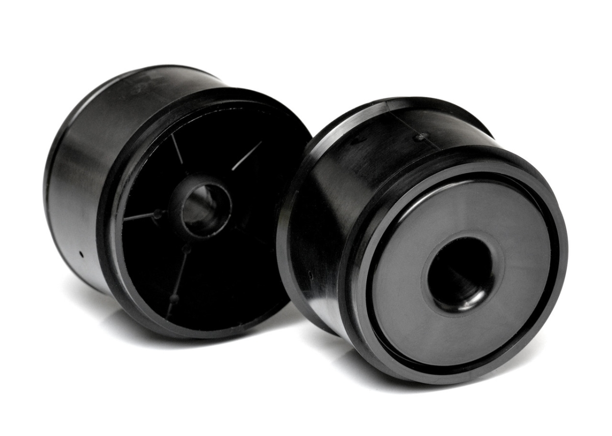 Picture of HPI Racing EXO2120 Exotek F1 Front Disk Wheels&#44; Black - Pack of 2