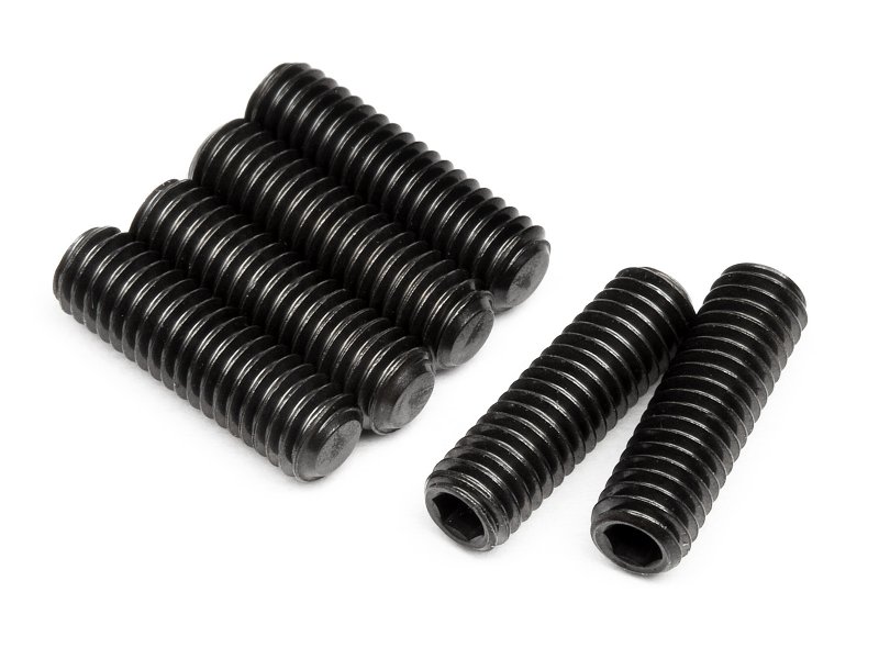 M3 x 10 mm Set Screw, 6 Piece