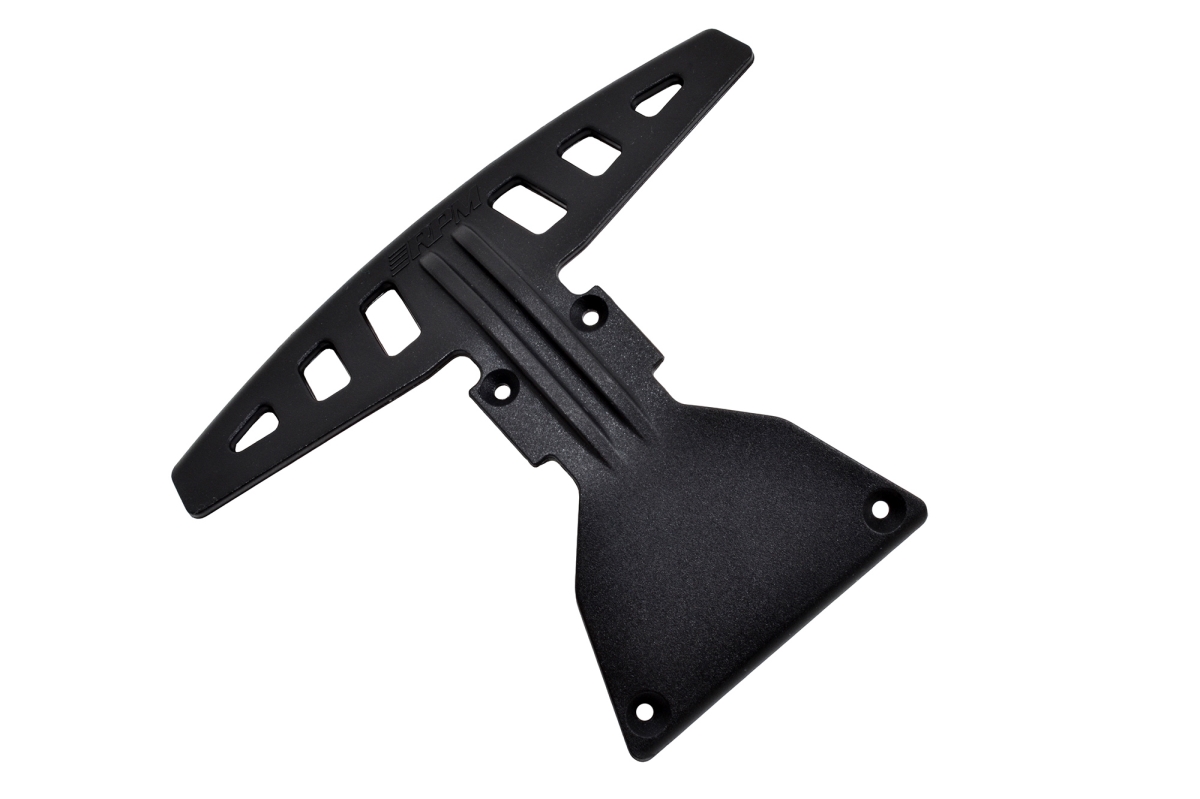 RPM70052 Wide Front Bumper for The Losi Mini T2.0 & Mini, Black