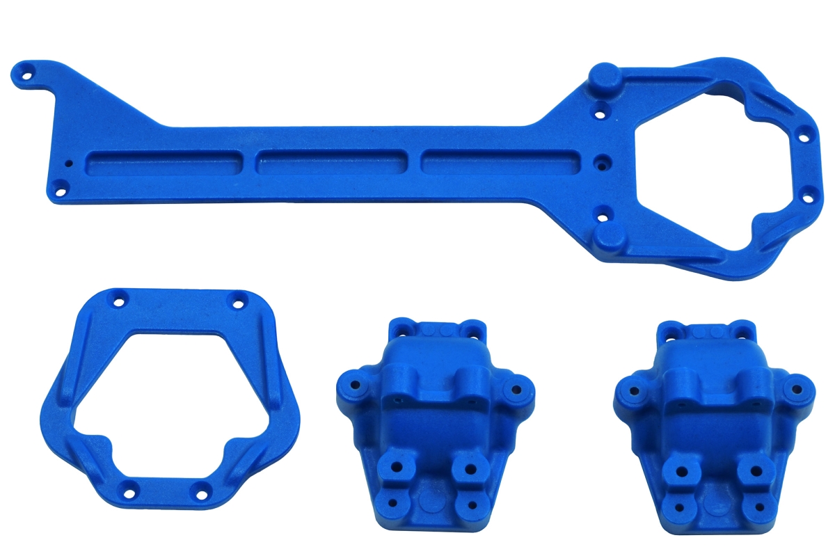 Front  Rear Upper Chassis Differential Covers Model Accessories
