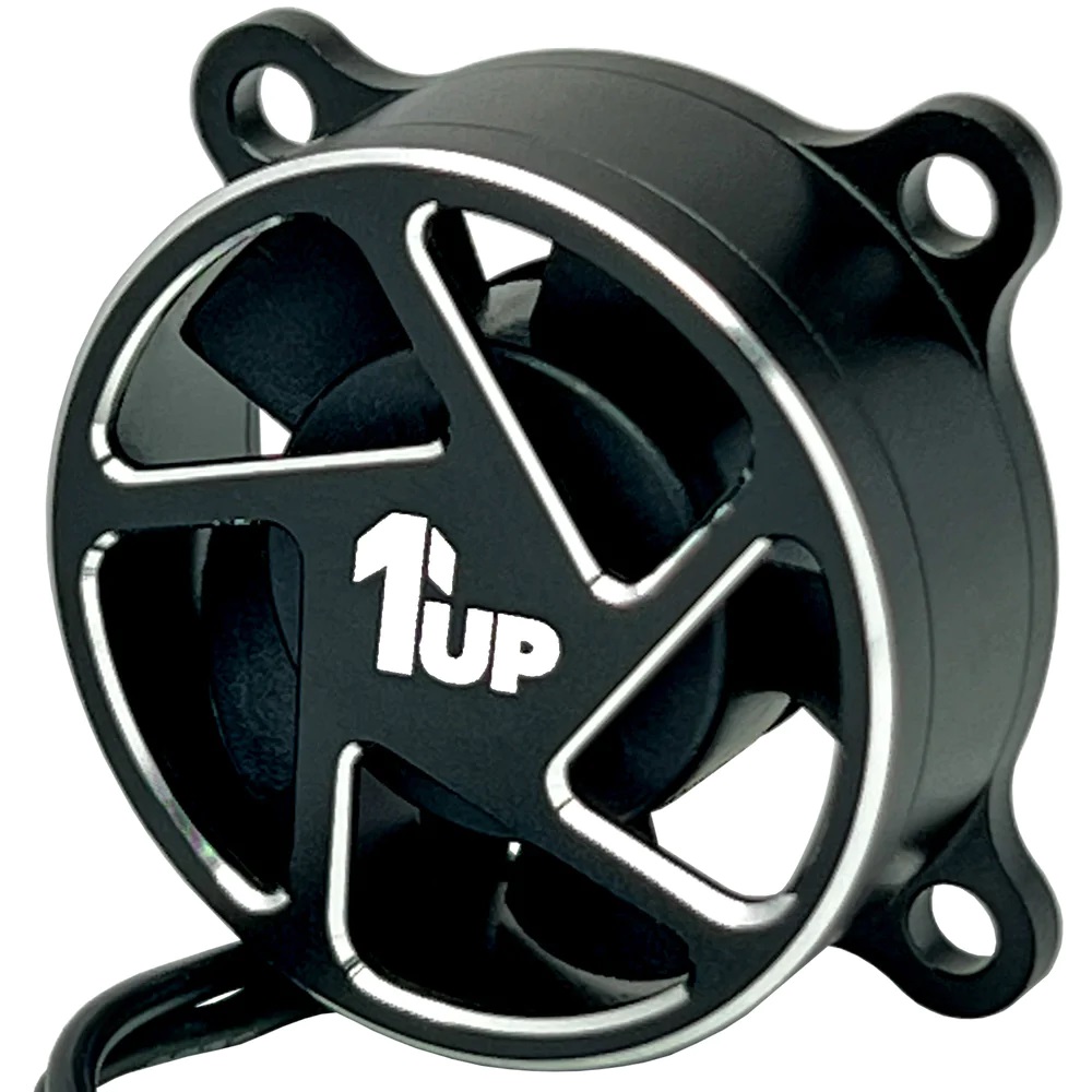 Picture of 1UP Racing 1UP190713 30 mm Ultra Lite High Speed Aluminum Cooling Fan, Black