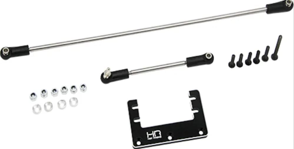 Aluminum Steering Servo Mount & SS Rods Kyosho Fo-Xx Mad Part, Black -  BallsBeyond, BA3526548