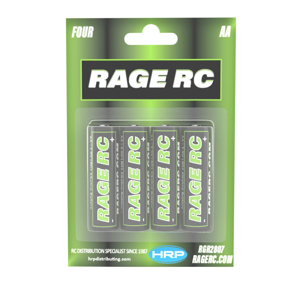 AA Alkaline Batteries - Pack of 4