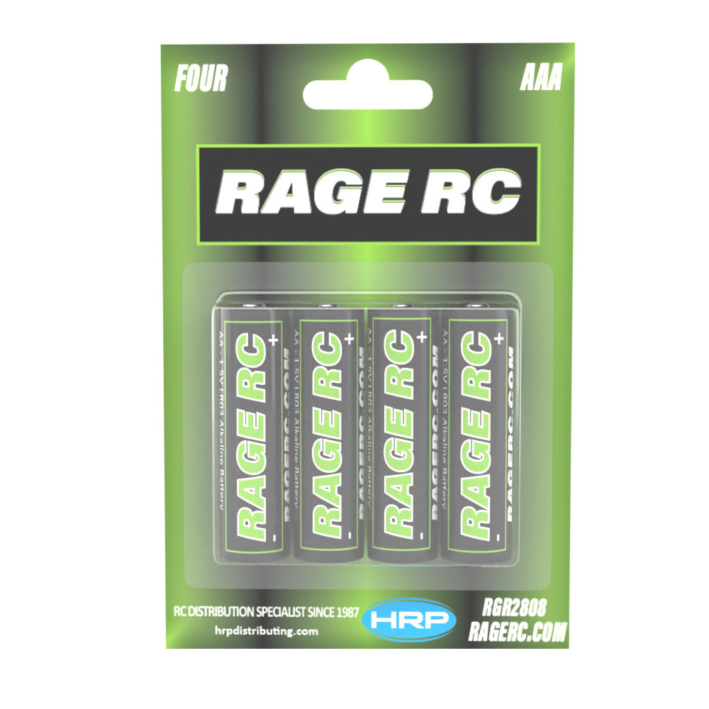 AAA Alkaline Batteries - Pack of 4