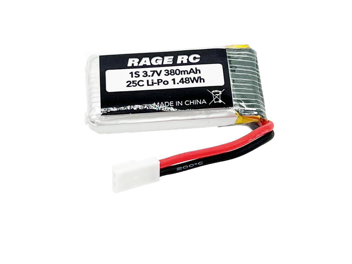 3.7V 380 mAh 1S Lipo Battery Jetpack Commander XL Race Parts