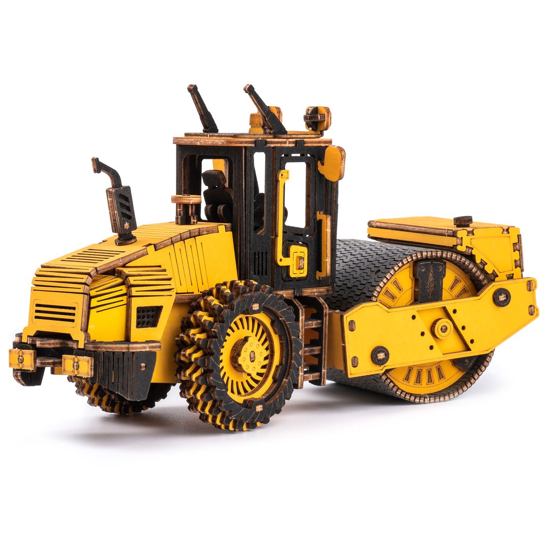 Picture of Robotime ROETG701K Road Roller 3D Wooden Puzzle