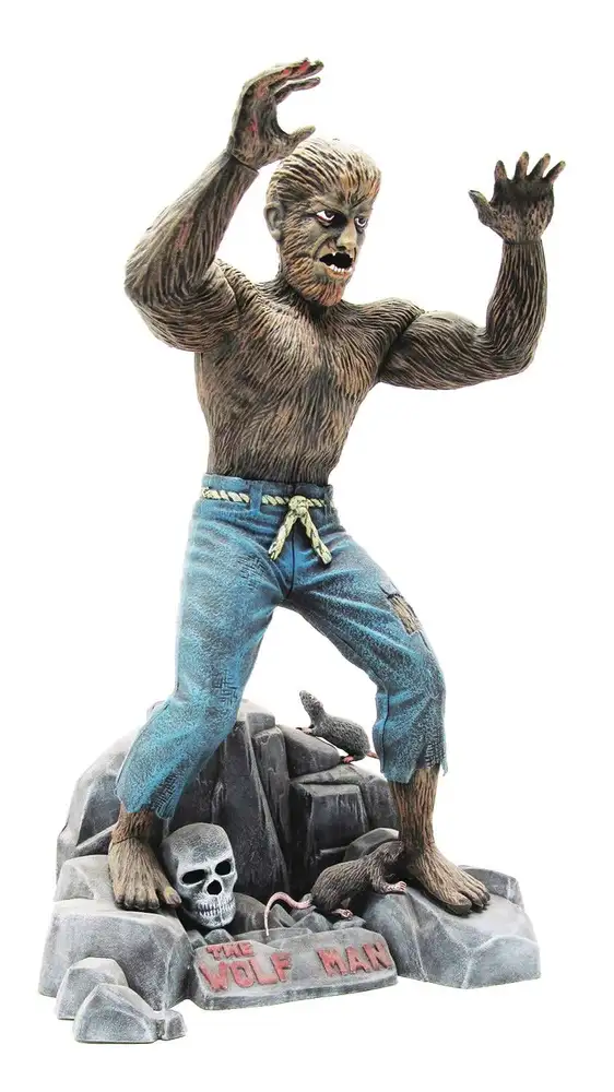 Picture of Atlantis Models AANA450 Lon Chaney Jr. The Wolfman Glow Limited Edition Action Figure