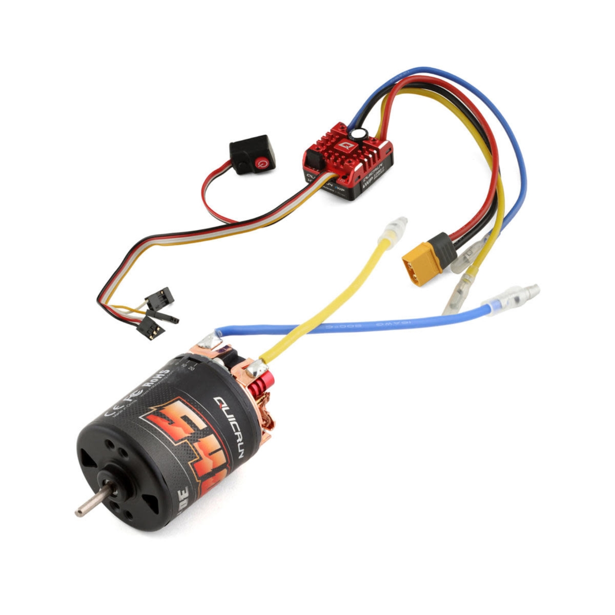HWI38020350 QuicRun 1080 G2 ESC Plus Brushed 540 40T Motor Combo