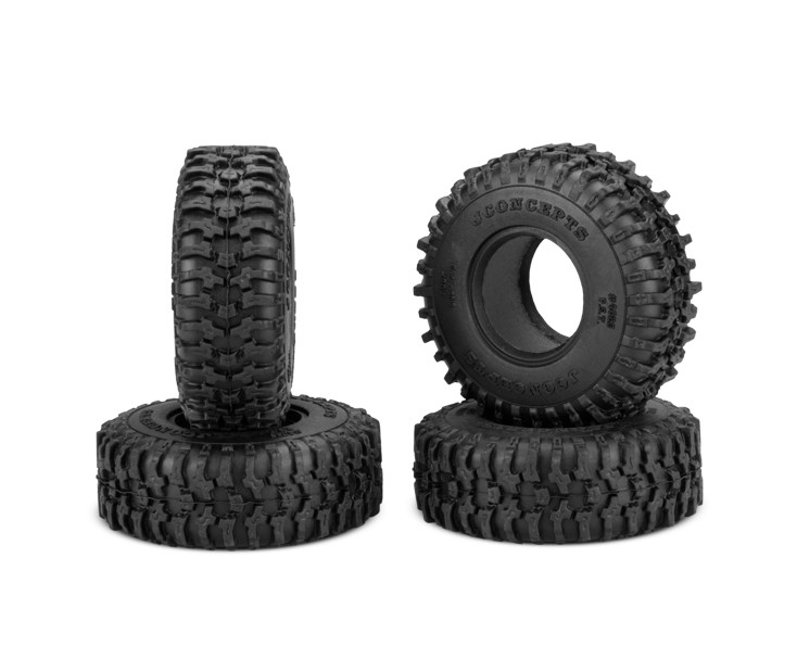 Picture of J Concepts JCO402302 Tusk Green Compound Landmines Tire Fits 1.0 in. SCX24 Wheel