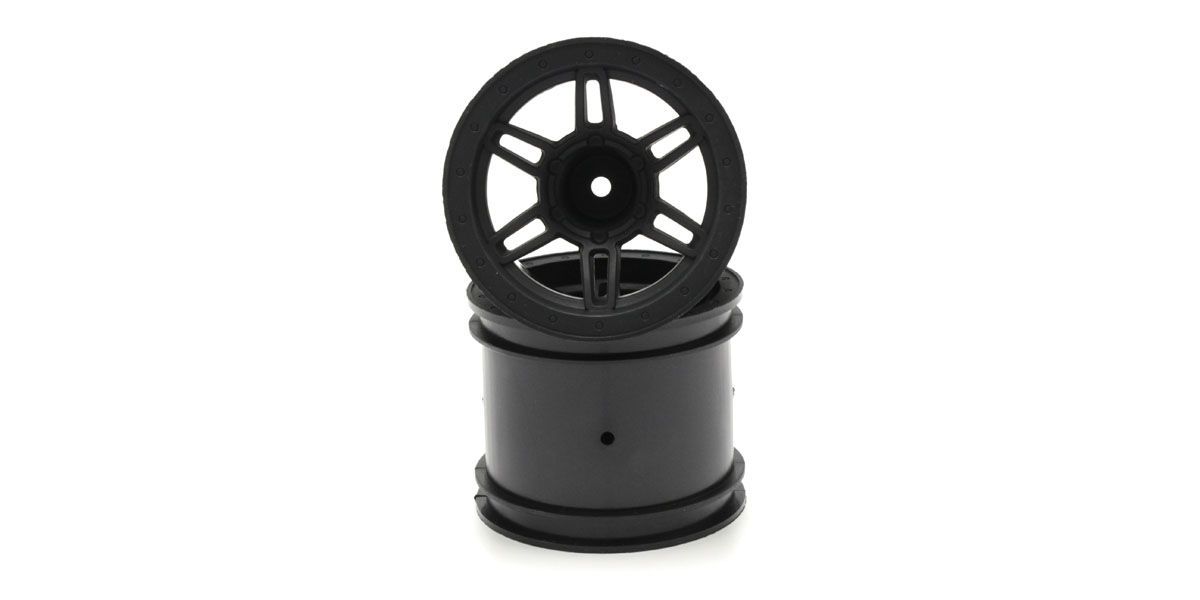 Replacement Wheel for Rage 2.0, Black - 2 Piece