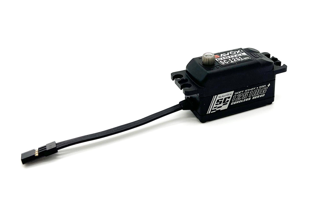 SAVSC1251MGP-BE Black Edition Low Profile Digital Servo with Soft Start