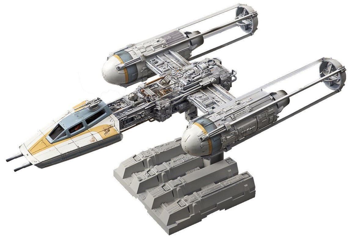 BAN2378838 1-72 Scale Y-Wing Starfighter Model Kit