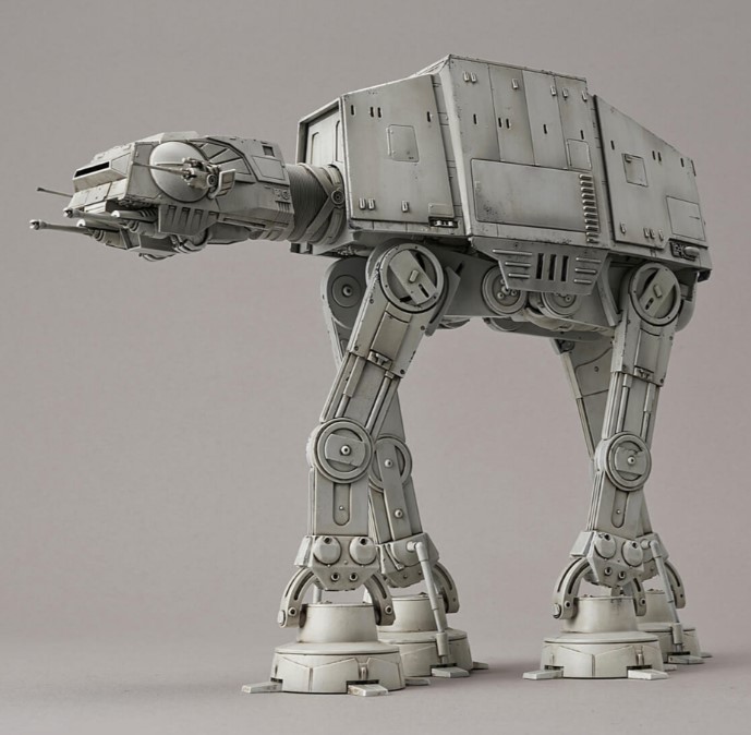 BAN2352446 1-144 Scale Star Wars AT-AT Transport Snap-Together Plastic Model Kit