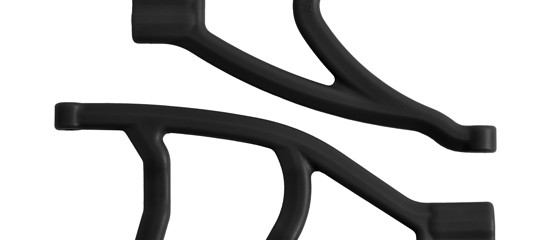 Extended Right Rear A-arms, Black