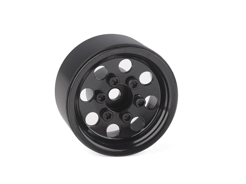 Picture of RC4WD RC4ZW0358 1.0 in. Stamped Steel Pro8 Beadlock Wheels&#44; Black