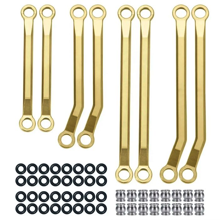 PHB5244 Traxxas TRX-4M Brass High Body Clearance Links