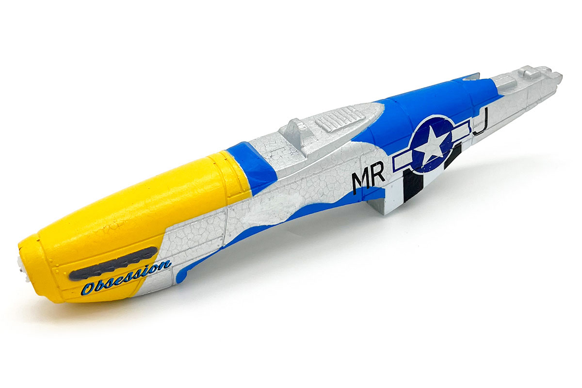 P-51 Obsession Fuselage with Motor & Gearbox