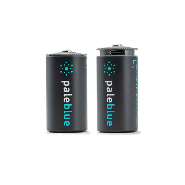 Lithium Ion Rechargeable C Batteries, Pale Blue - Pack of 2