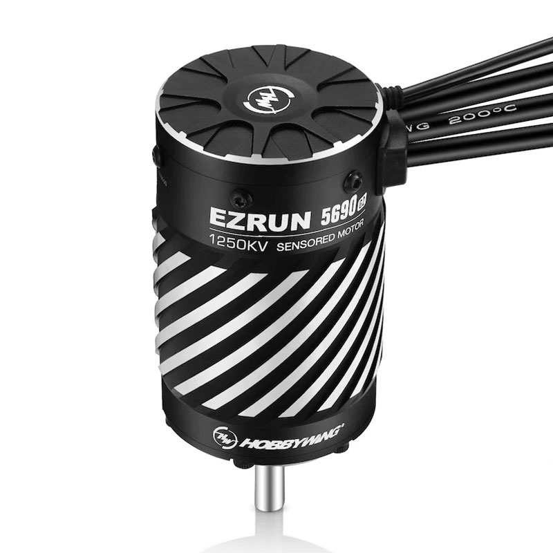 HWI30402350 EzRun 5690 SD 1250 KV G2 Motor, Black