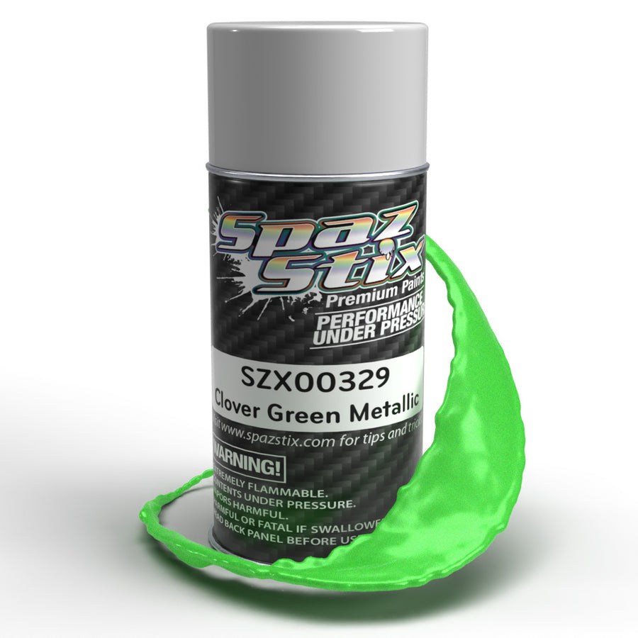 2 oz Bottle Metallic Airbrush Ready Paint, Clover Green