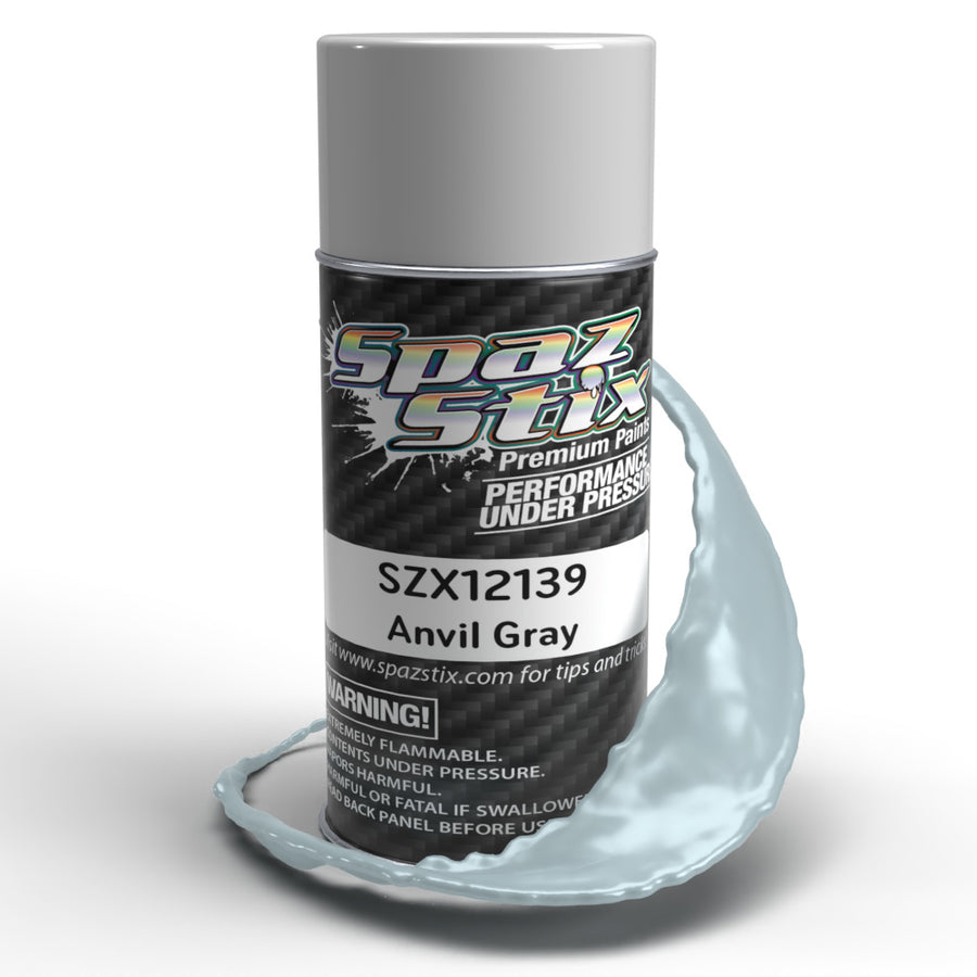 2 oz Bottle Airbrush Ready Paint, Anvil Gray
