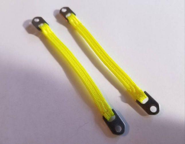Picture of Team Knk KNKLS1105 110 mm Neon Yellow Limit Straps