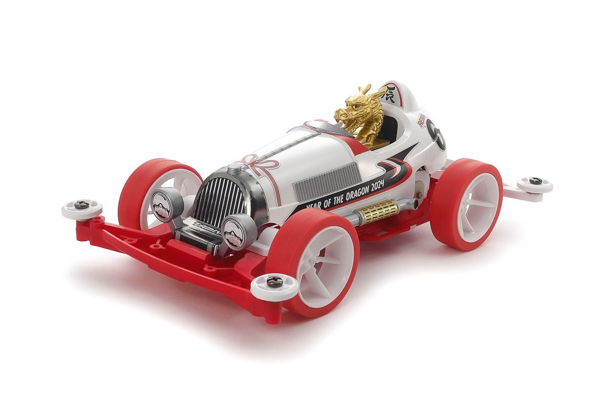 Picture of Tamiya TAM95650 Super II Mini 4WD Model Assembly Kit for JR Year of the Dragon 2024 Edition