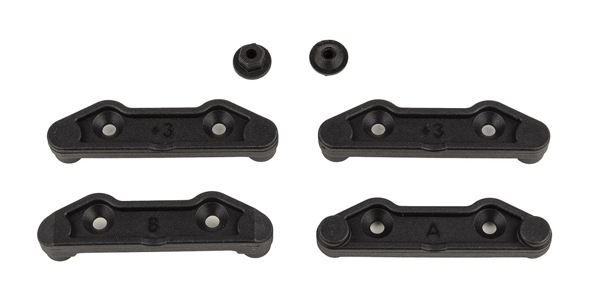 Picture of Team Associated ASC31479 3 mm Apex2 Rally Lower Arm Mounts