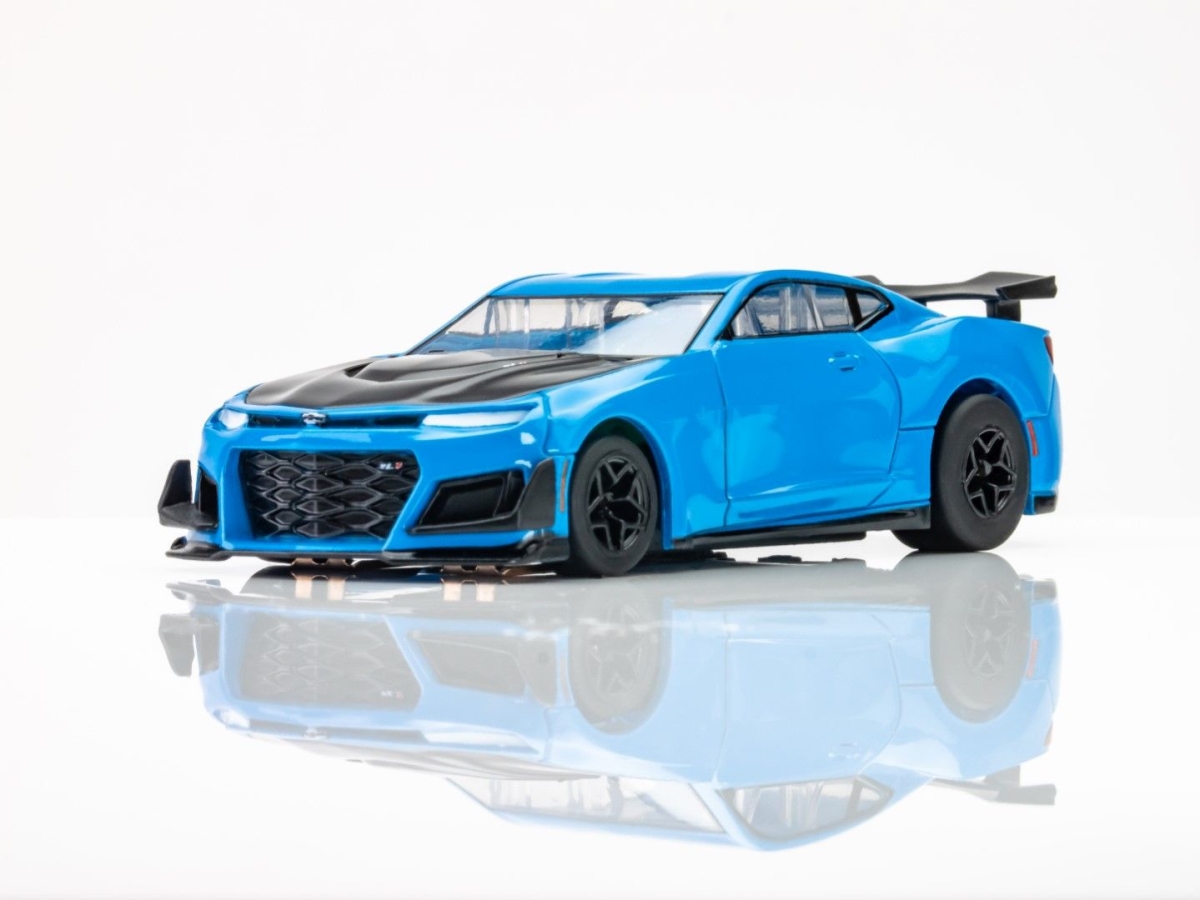 2021 Camaro 1LE HO Slot Car - Rapid Blue