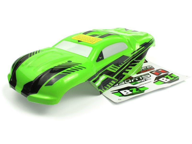 BZN540206 Slyder ST Turbo Car Body, Green & Black