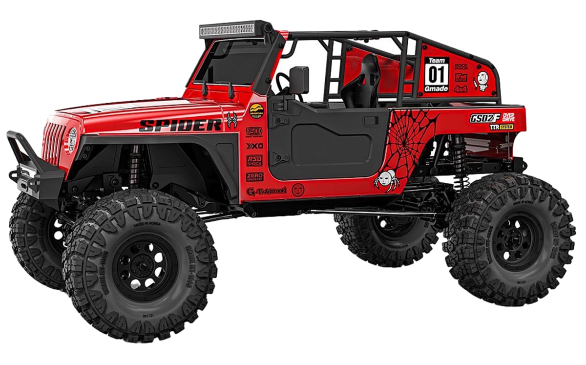 GMA57014 GS02F Spider Portal TS Assembly RC Car Kit