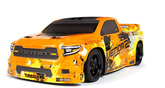 Sport 3 Venom 2 1-10th Scale Pre-Assembled 4WD Car, Yellow